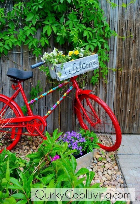repurposed-garden-bike-container-gardening-gardening-repurposing-upcycling