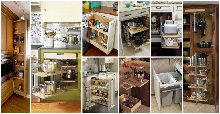 20 Pull-Out Shelving Units to Organize Your Kitchen