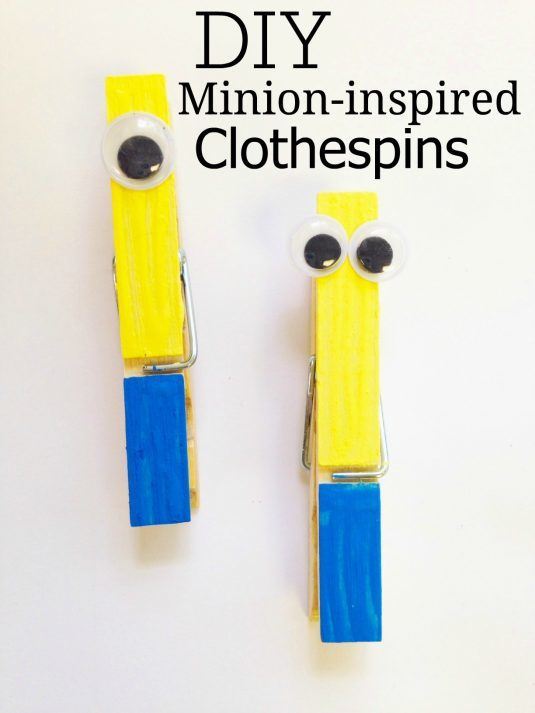 DIY-Minions-Clothespins-craft