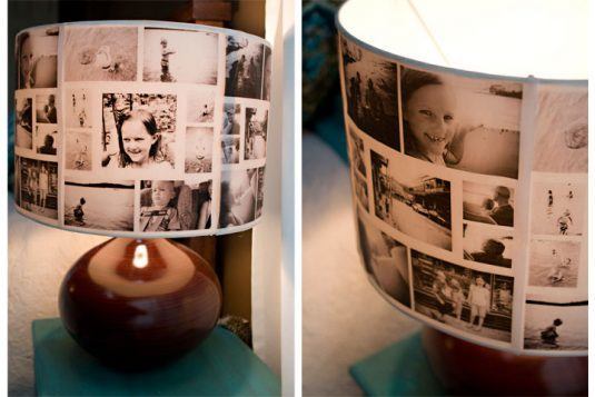 DIY-Photo-Collage-LampShade