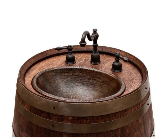 upcycled-wine-barrel-vanities-with-hand-hammered-copper-sinks-1