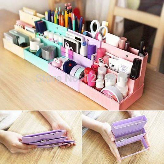 2pcs-Free-Shipping-Makeup-Cosmetic-Box-Desk-Decor-font-b-Folding-b-font-font-b-DIY