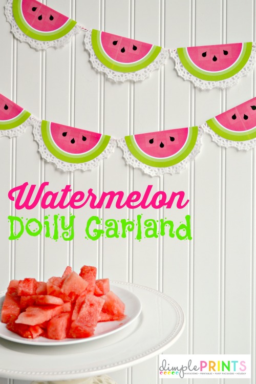 DimplePrints-Watermelon-Doily-Garland-Free-Printable