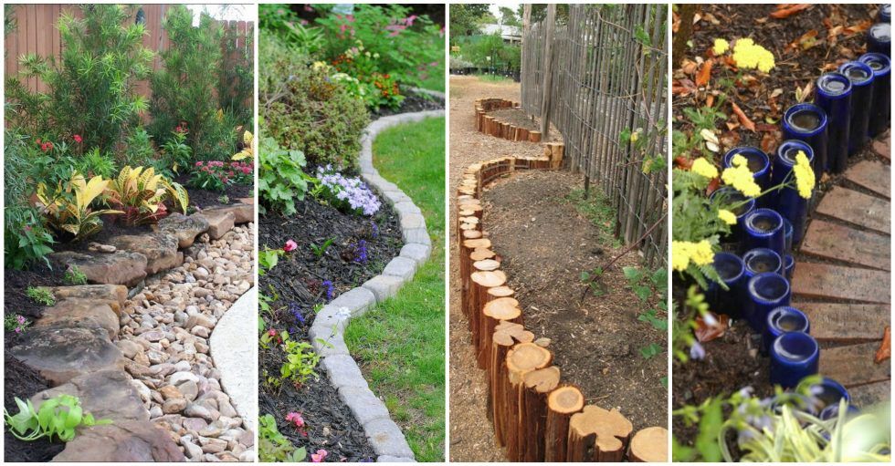 12 Awesome Ways to Edge Your Garden