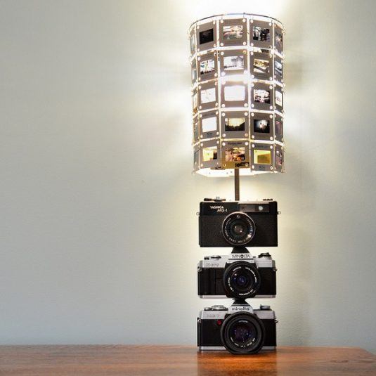 Camera-shaped-lamp-DIY