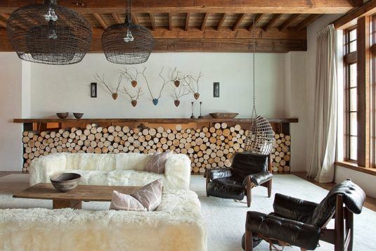 Ingenious-firewood-storage-complements-the-low-slung-style-of-the-room