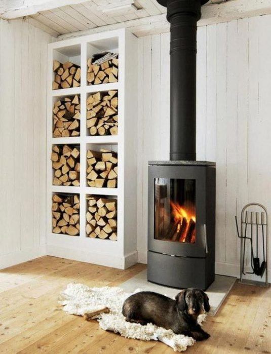nordic-design-wood-stove-and-firewood-storage