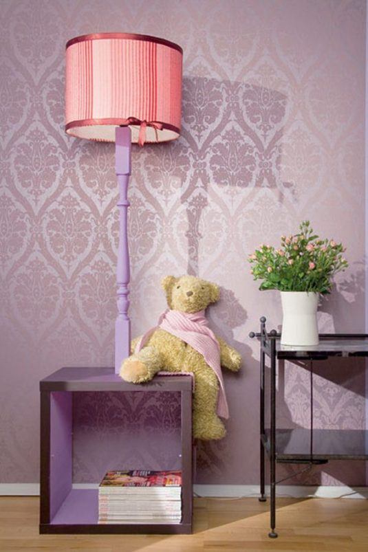 pink-painted-floor-lamp-rectangular-base
