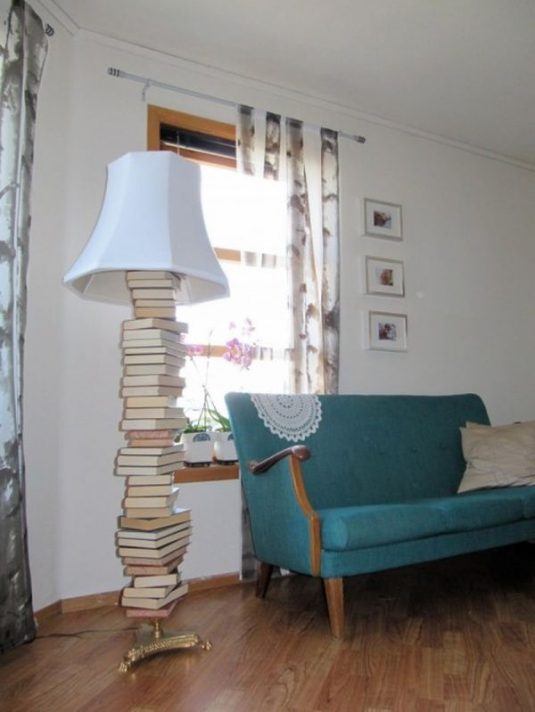 using-old-books-to-make-a-floor-lamp-2-500x666