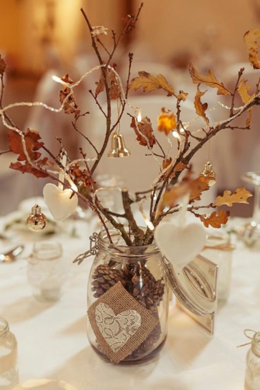 table-decoration-wedding-autumn-tischdeko-itself-make