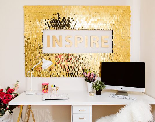 diy-sequins-wall-art