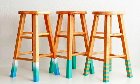 crafts-projects-diy-color-dipped-stools-3