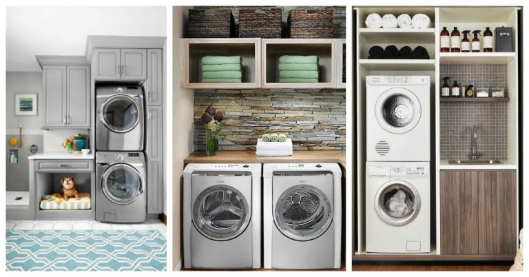 Save Some Precious Space With These Small Laundry Room Ideas