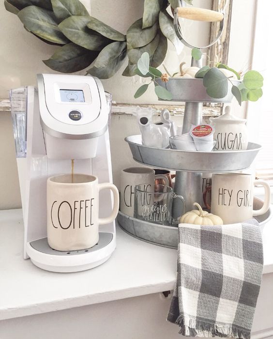 Coffee And Tea Station Is The Smartest Idea For Your Kitchen!