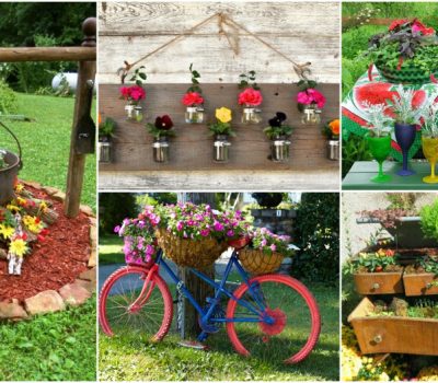 15 Fascinating Garden Planter Ideas To Spice Up Your Garden