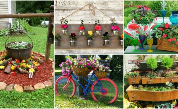 15 Fascinating Garden Planter Ideas To Spice Up Your Garden