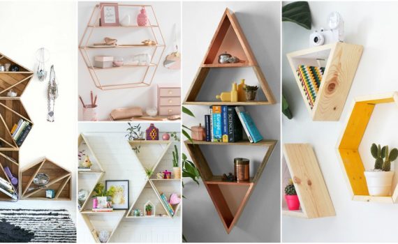Creative Geometric Shelves That Will Add Dimension In Your Room