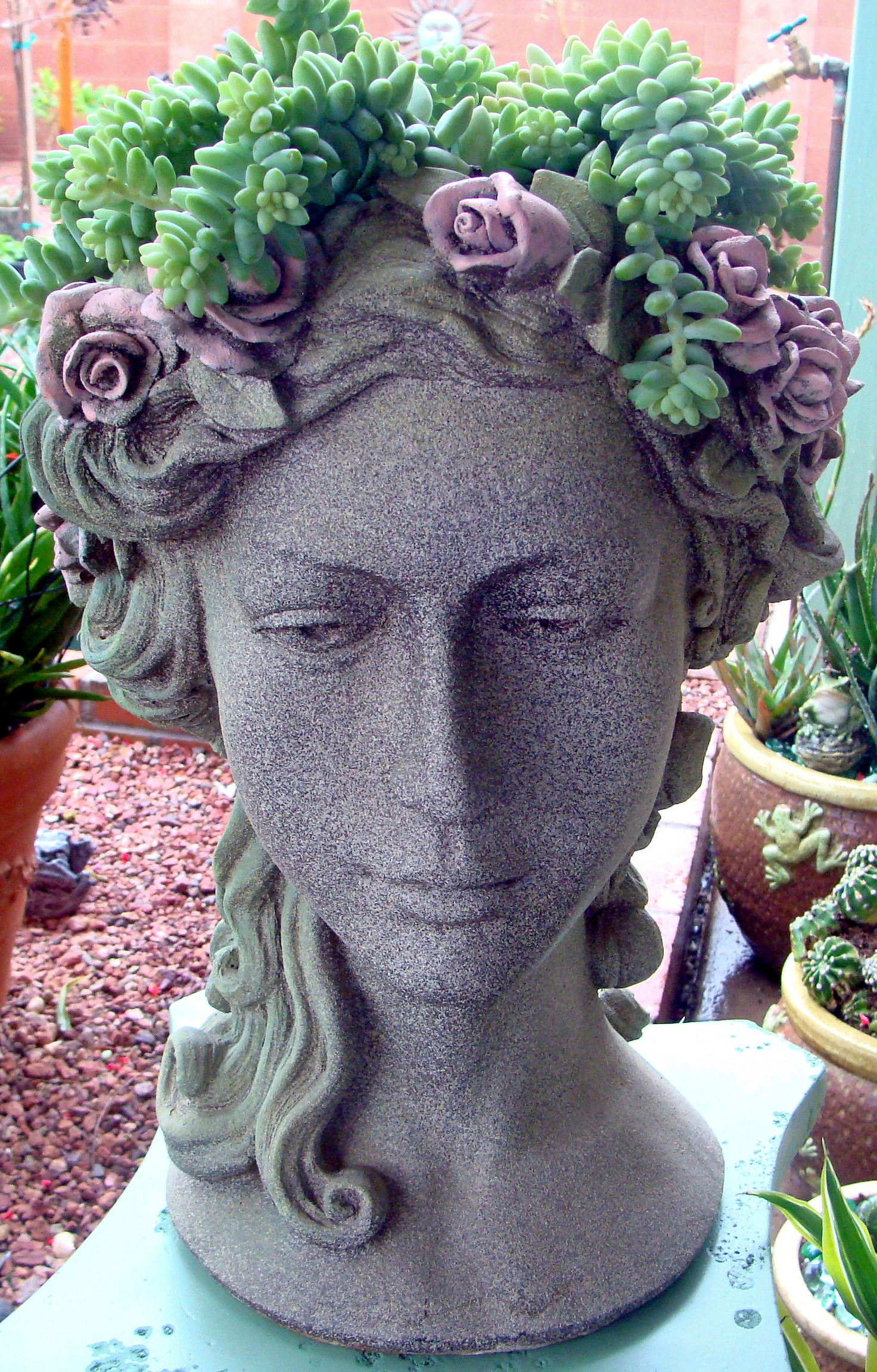 Dazzling Head Planters Will Add Some Fun To Your Garden