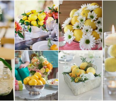 When Life Gives You Lemons, Make A DIY Lemon Centerpiece
