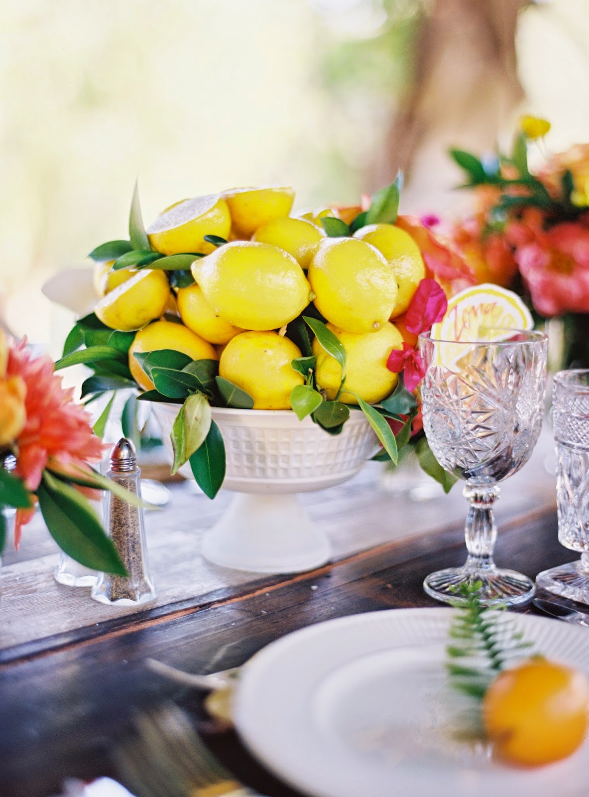 When Life Gives You Lemons, Make A DIY Lemon Centerpiece