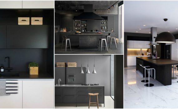 Black Matte Kitchen Designs That Will Steal Your Attention