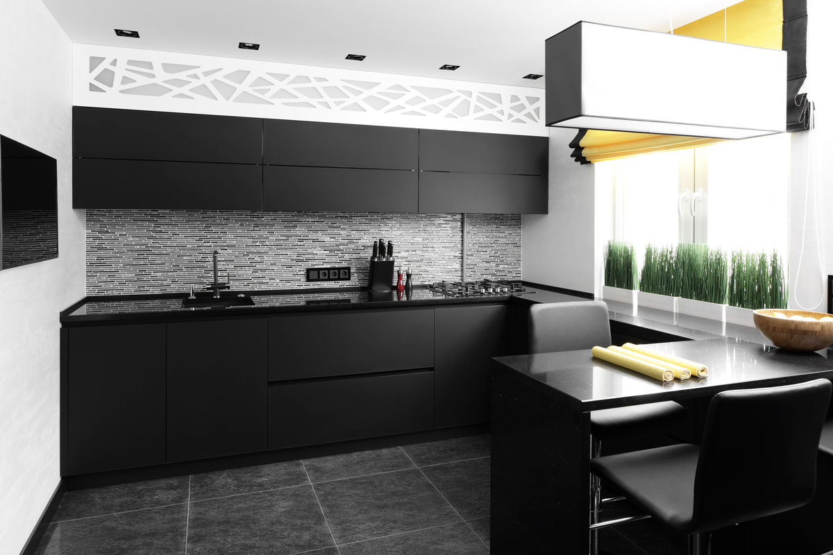 Black Matte Kitchen Designs That Will Steal Your Attention