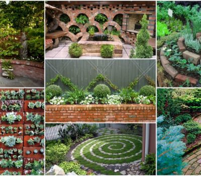 Recycle Old Bricks Into Brilliant DIY Garden Decor Without Spending Much Money