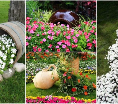 DIY Spilling Flower Pot Will Spill Joy Into Your Garden