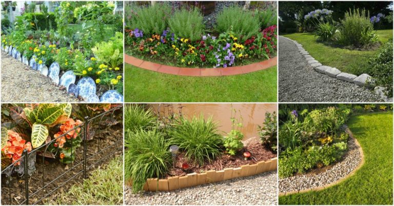 The Easiest Garden Edging Ideas That Are Budget Friendly