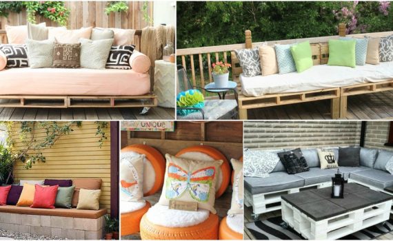 Creative And Budget-Friendly DIY Garden Seating To Enjoy The Summer