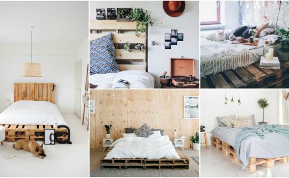 Genius DIY Pallet Bed Ideas For A Bedroom On A Budget