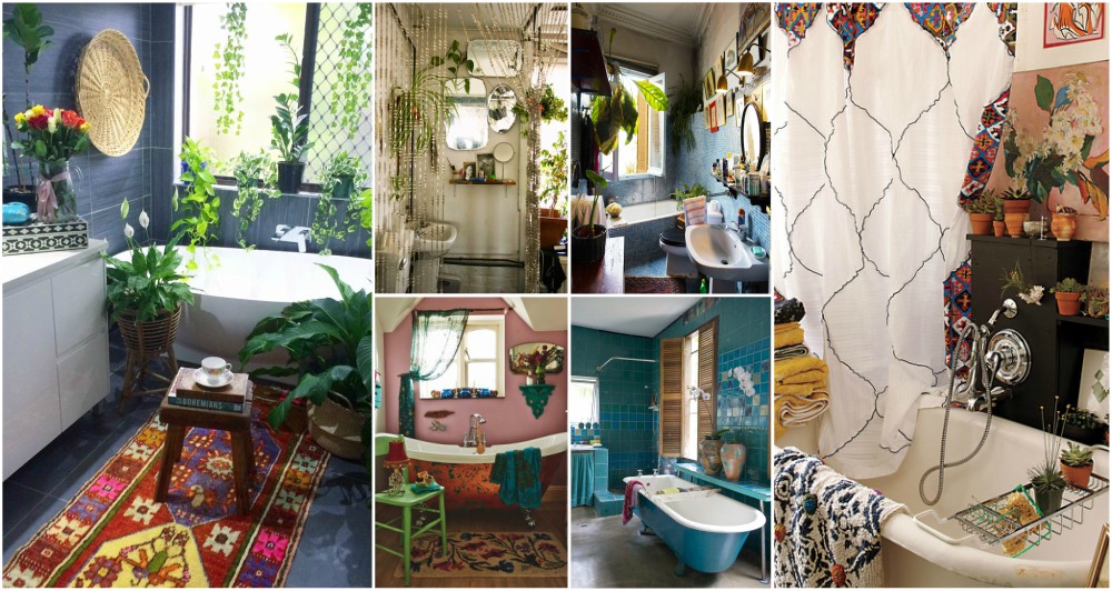 Fascinating Bohemian Bathroom Ideas Perfect For Relaxation