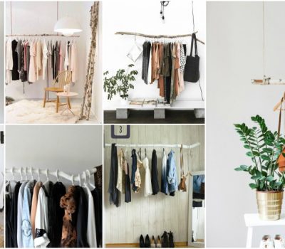 DIY Branch Clothes Rack Is The Best Idea For Your Closet