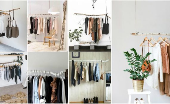 DIY Branch Clothes Rack Is The Best Idea For Your Closet