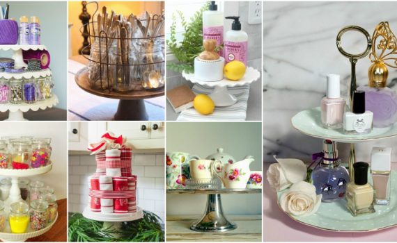 Creative And Helpful Cake Stand Uses For Every Corner Of Your Home