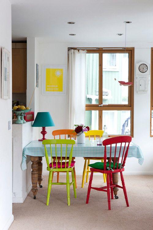 Multi Color Chairs Styling Tips To Bring Fun Into Your Dining Room