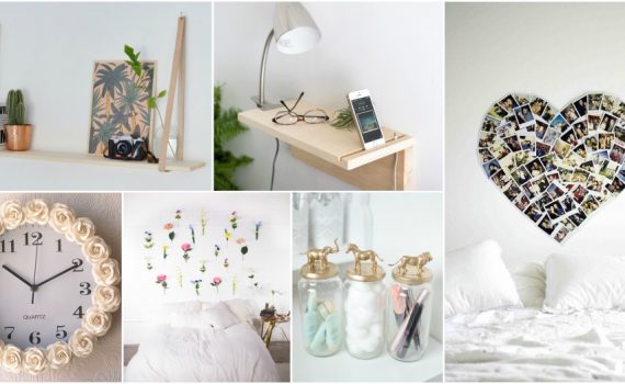 Fascinating DIY Bedroom Decor That Won’t Clutter Your Small Room