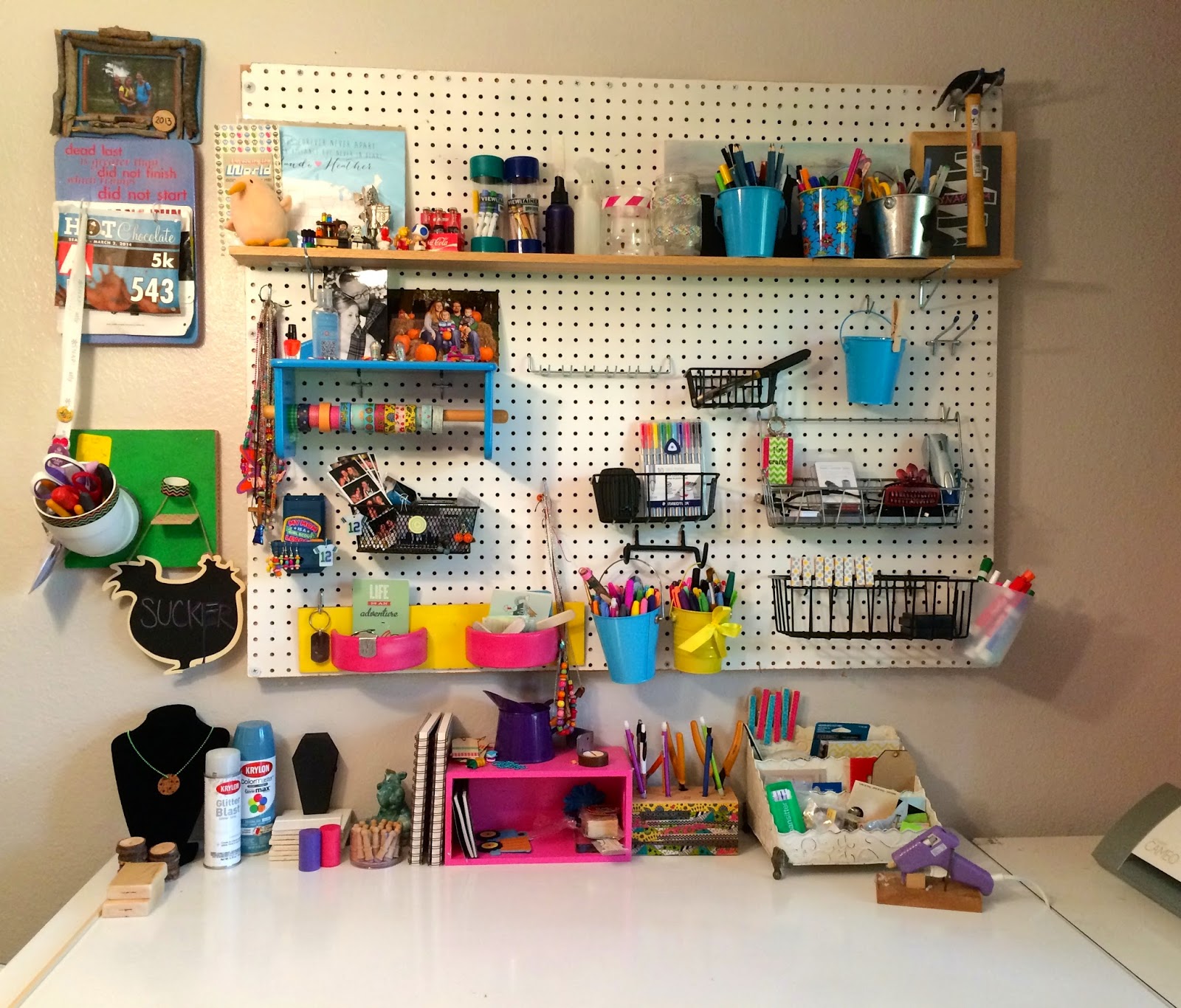 Brilliant And Cheap Pegboard Organization Ideas To Keep Any Room Tidy