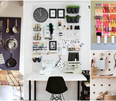 Brilliant And Cheap Pegboard Organization Ideas To Keep Any Room Tidy