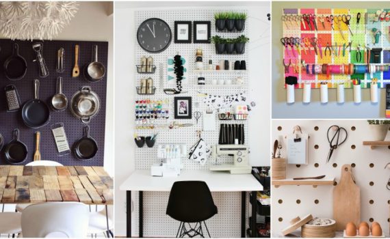 Brilliant And Cheap Pegboard Organization Ideas To Keep Any Room Tidy