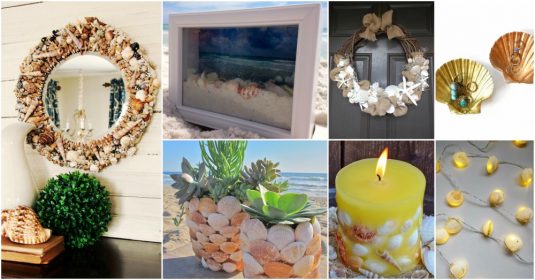 15 Easy And Budget-Friendly DIY Seashell Decor Ideas For This Summer