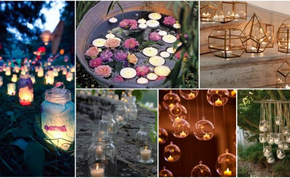 Easy And Cheap Garden Lighting Ideas Made With Candles