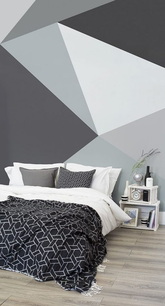 Geometric Wall Ideas To Create Eye Catching Accent Wall