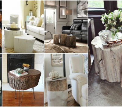 DIY Tree Stump Table Ideas That Fit In Any Interior Style