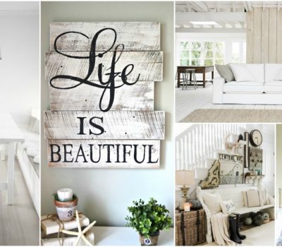 Interior Design Tips:How To Create Whitewashed Wood To Add Texture In Your Home