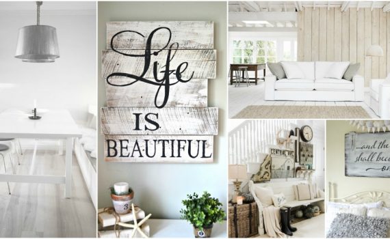 Interior Design Tips:How To Create Whitewashed Wood To Add Texture In Your Home