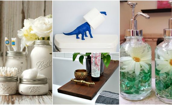 DIY Bathroom Decor Ideas That Anyone Can Make