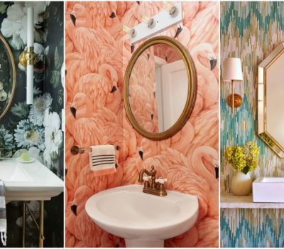 Eye-Catching Bathroom Wallpaper Ideas To Break Down The Boring Whiteness