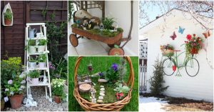 DIY Cheap Garden Decor To Bring A Whole New Look