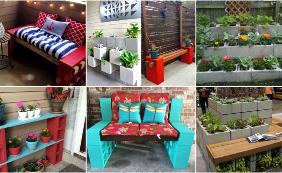 Cheap And Easy DIY Cinder Block Projects For Your Outdoor Space